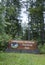 Entrance sign to the Carmanah Walbran Provincial Park, British Columbia