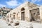 Entrance in small roman amphitheater in Amman