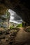 Entrance Of The Smoo Cave Near Durness In Scotland