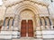 Entrance of St.Trophime church in Arles, France