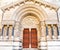 Entrance of St.Trophime church in Arles, France