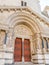 Entrance of St.Trophime church in Arles, France