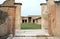 Entrance of the Stabian Baths in ancient Pompei, Italy