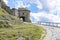 Entrance in Sumeg castle. Hungary