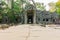 The entrance for  Ta  Phrom  castle