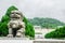 Entrance of Taiwan National Palace Museum,The National Palace Museum in Taiwan is one of the largest Chinese Imperial artifacts