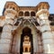 Entrance Taragarh fort Bundi town Rajasthan India