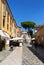 Entrance to 6th century Basilica di San Vitale and the Mausoleum of Galla Placidia in Ravenna