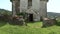 Entrance to the abandoned church