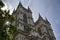 The entrance to the Abbey of Westminster Abbey on the occasion of a mundane event