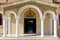 Entrance to the Agios Raphael church
