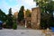 Entrance to Alcazaba of MÃ¡laga in Spain