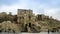 Entrance to Aleppo citadel, damaged by ISIS now Syria