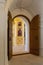 The entrance to the altar in an Orthodox church. Vertical