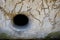 Entrance to the ancient dolmen, historical relic