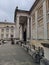 Entrance to Ashmolean Museum in Oxford