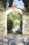 Entrance to Besalu Cemetery, Girona