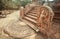 Entrance to the carved 12th century stone temple of Buddha. Polonnaruwa, Sri Lanka, UNESCO World heritage site