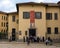 The entrance to the Cenacolo Vinciano, the painting of the Lord`s Supper by Leonardo Davinci in Milan, Italy.