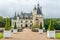 Entrance to chateau Chenonceau