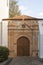 The entrance to the church of PÃ¡jara, Fuerteventura