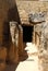 Entrance to the Dolmen de Viera, Antequera, Spain.