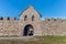 Entrance to Eketorps borg, a viking village in Ã–land, Sweden