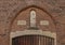 Entrance to the English Reformed Church, Begijnhof, Amsterdam, The Netherlands