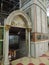 Entrance to the Foundation Stone inside Dome of the Rock, also known as Al-Aqsa mosque in Jerusalem