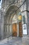 Entrance to the Fourth Presbyterian Church in Chicago, Illinois