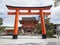 Entrance to fushimi inari shrine