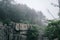 Entrance to the gallery road on Mingyue Mountain, Jiangxi, China