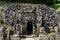 The entrance to the Goa Gajah cave in Bali