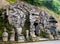 Entrance to the Goa Gajah sanctuary cave