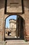 Entrance to Gradara castle, Central Italy