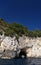 Entrance to a Grotto at the Italian Island of Capri