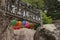 The entrance to Gyejoam Hermitage in Seoraksan National Park in South Korea