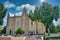 Entrance to Historic Parish of Christ the King Church in Tulsa, Oklahoma