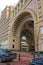 Entrance to historic rowes wharf in boston