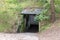Entrance to historical bunker at Hel Peninsula
