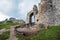 Entrance to the Hrusov ruins