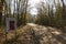 Entrance to igneada longoz forests national park in demirkÃ¶y district of kirklar