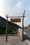 Entrance to Imbros gorge near Chora Sfakion, island of Crete