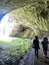 Entrance to the Kapova Cave located in the Shulgan Tash Nature Reserve, Ural, Russia.