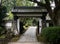 Entrance to Kitsuki castle in Japan