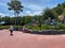 The entrance to the Living Seas Pavillion at EPCOT  in Walt Disney World in Orlando, Florida