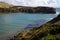 Entrance to Lulworth Cove Dorset England