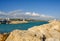 Entrance to the marina at Zygi, Cyprus