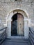 Entrance to medieval ottoman fortress Srebrenik near town of Srebrenik