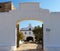 Entrance to Monte Toro Monastery - Menorca, Balearic Islands, Spain